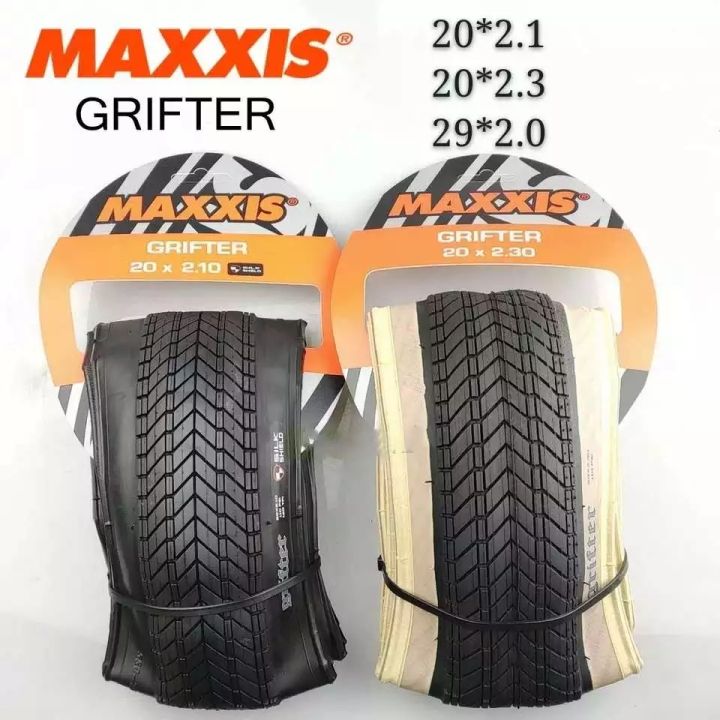 thumbnail image 2 of Maxxis Grifter 20x2.30 BMX Tyre - Folding, EXO Protection, Black (20 Inch) 2 of 5