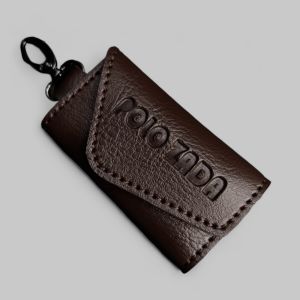 Gantungan Kunci Motor Mobil Kulit PU Merk POLOZADA