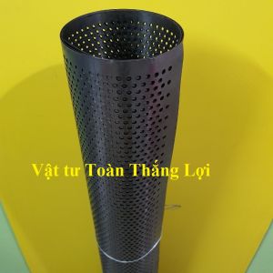 Tôn dầu đột lỗ tròn 4ly 6ly 8ly chất lượng giá rẻ (Khổ cao 1M x dài 2M )