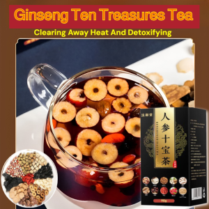 Ginseng Ten Treasures Tea Mulberry Wolfberry Tea Clearing Away Heat And Detoxifying Health Care Tea