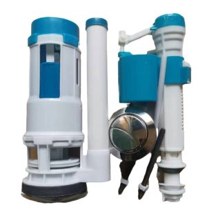 Toilet Flush Set Fittings ECQ CISTERN FITTINGS Dual Button Flush Valve Toilet Inlet Valve Toilet Inlet Valve