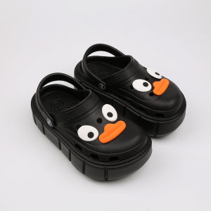 Fashion couple hole shoes mens summer wear non-slip platform womens slippers outdoor casual beach shoes