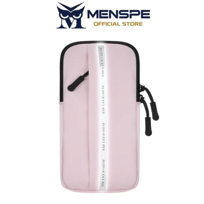 MENSPE Sports Armbands Wrist Bag Unisex Fitness Reflective Arm Bag Pouch Bag Sport Bag Phone Bag Running Arm Bag Waterproof Mobile Phone Bag for Outdoor Sport Exercise Workout Running