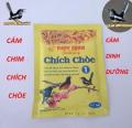 COMBO 10 TÚI CÁM DINH DƯỠNG CHO CHIM CHÍCH CHÒE-THỨC ĂN CHO CHIM CHÍCH CHÒE THAN. 