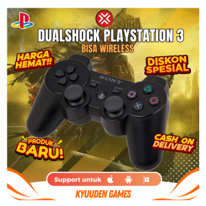 Stik PS3 Joystick Original Pabrik Wireless Premium Playstation 3