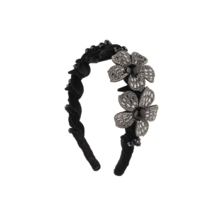 แหวนผมดอกไม้ผ้าแปรงระดับพรีเมียมทำให้หัวแคบสูงทำให้ใบหน้าปรากฏเล็กขึ้นสไตล์อ่อนโยนเหมาะกับการออกกำลังกายประจำวัน