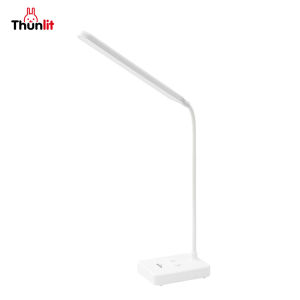 Thunlit Đèn bàn học USB 1500mAh có thể sạc lại Vô cấp Dimmable 3 Nhiệt độ màu Bảo vệ mắt