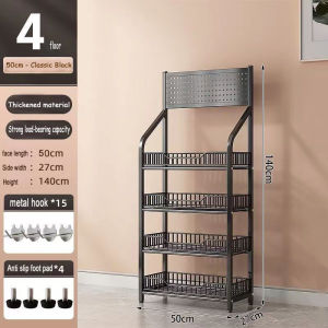 4/5 Layer Store Rack Snack storage rack Mobile Supermarket Rack Display Rack for shop Supermarket Shelf with Wheels