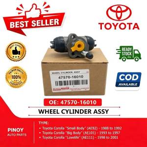 [COD] REAR LEFT Wheel Cylinder Toyota Corolla 1989-2001 Assembly 47570-16010