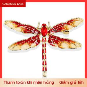 CS Quyến rũ Rhinestone men chuồn chuồn động vật Trâm pin phụ nữ quà tặng đồ trang sức
