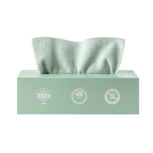 SG[Stock] Kitchen Disposable Cleaning Cloth Roll Absorbent Oil-Free Non Stick Dish Wipes Reusable Pull-Out Tissue Cloth