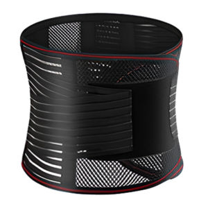 Sabuk Penyangga Pinggang Bernapas Dan Nyaman Dengan Pelat Baja Tekanan Untuk Olahraga Musim Panas