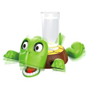 MMLUCK Creative Turtle Shaped Cup Mat Funny Automatic Eye Opening Water Cup Pad Kid Gift Heat-resistant Animal Drinks Placemat Kitchen Supplies