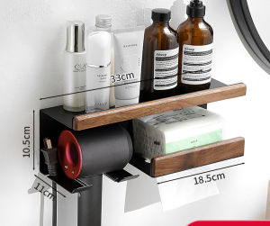 Kệ để đồ nhà tắm dán tường chất liệu thép sơn tĩnh điện - GM197