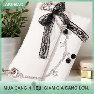 【LAKEBAO】 Đa năng Bow Cherry Keychain cho phụ nữ hợp thời trang túi chuỗi sáng tạo dễ thương túi Mặt dây chuyền Trang trí phụ kiện Quà Tặng
