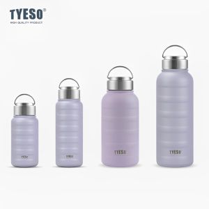 🔥100% Original🔥 Tyeso Caterpillar Thermos Large Capacity Vacuum Insulated Tumbler Water Bottle Drinkware Cup