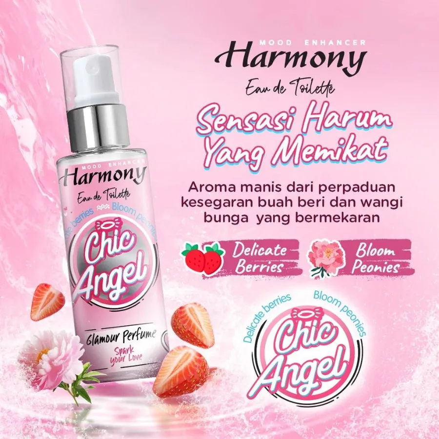 Harmony Body Parfume Eau De Toilette 100ml Chic Angel Orchid