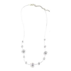 เซ็ตสร้อยคอน้ำค้างแบบลอยตัวละเอียดอ่อนมีสไตล์ออกแบบให้สวมใส่สบายสำหรับเสื้อผ้าลำลองผิวที่บอบบาง