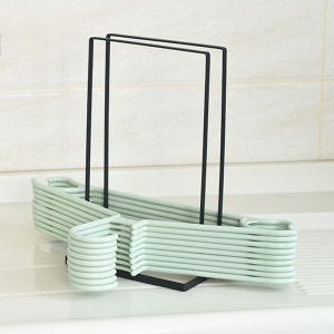 Hanger Organizer Stacker for Closet Laundry Room Holds up 100 Wire Hangers Iron Clothes Hanger Storage Rack Holder Adults or Children