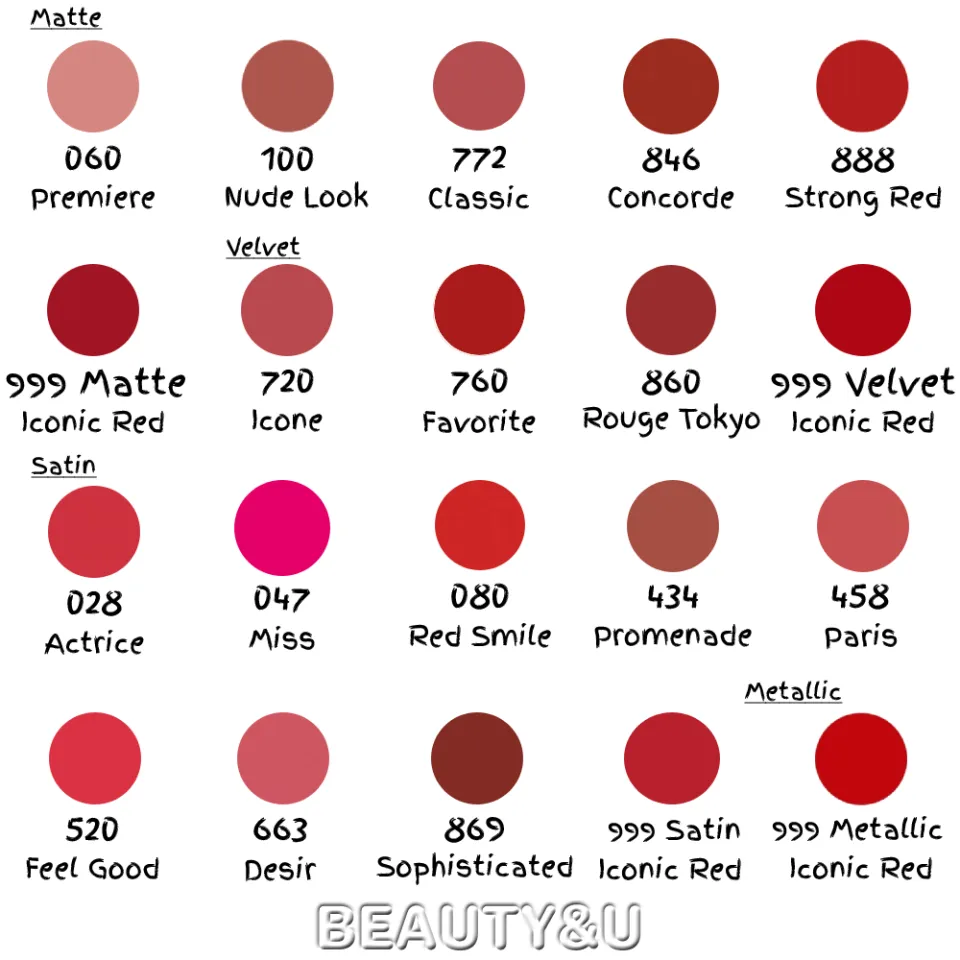 Dior lipstick colors best sale