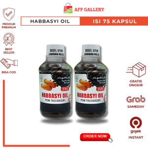 Habbasyi Oil Minyak Habbatusauda isi 75KpsL - Kapsul Minyak Jinten Hitam