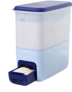 Thùng Gạo Tupperware Ricesmart Aqua 10kg - Tupperware Mall Chợ Lớn