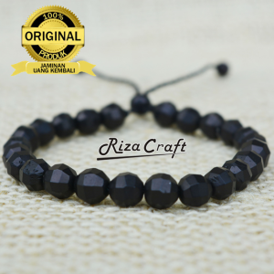 Gelang Tangan Fashion Kesehatan Kayu Kokka Kokah Kaukah Koka Turki Arab Mekkah model Cutting Hitam Berlian untuk Pria Wanita