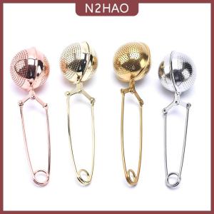N2HAO 1PC trà Infuser thép không gỉ Sphere trà lọc gia vị lọc xử lý trà bóng