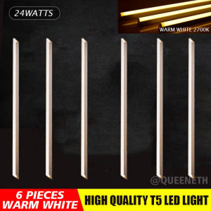 High Grade T5 LED Tube Light 5w/10w/16w/24w Daylight & Wam White For ceiling light Home Office Warehouse & Retails Light