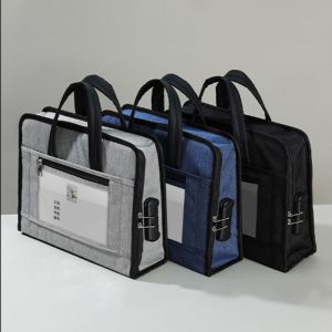 GYYT Practical Travel Luggage Bag Large Capacity Portable Notebook Briefcase Laptop Sleeve Simple Stamp Storage Organizer Business Use