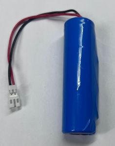 Baterai Cas/Charger 18650 3.7v Plus Soket untuk Lampu Emergency/Pompa Galon Elektrik/Senter/Kipas Mini