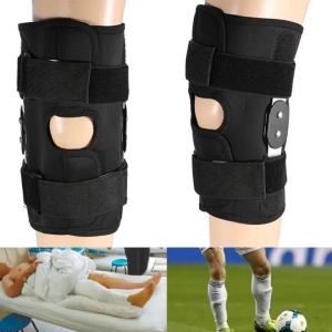 Adjustable  Knee Joint Fixed Brace Support Orthosis Pala Knee Compression Sleeve Splint Support Rehabilitation Bracket
