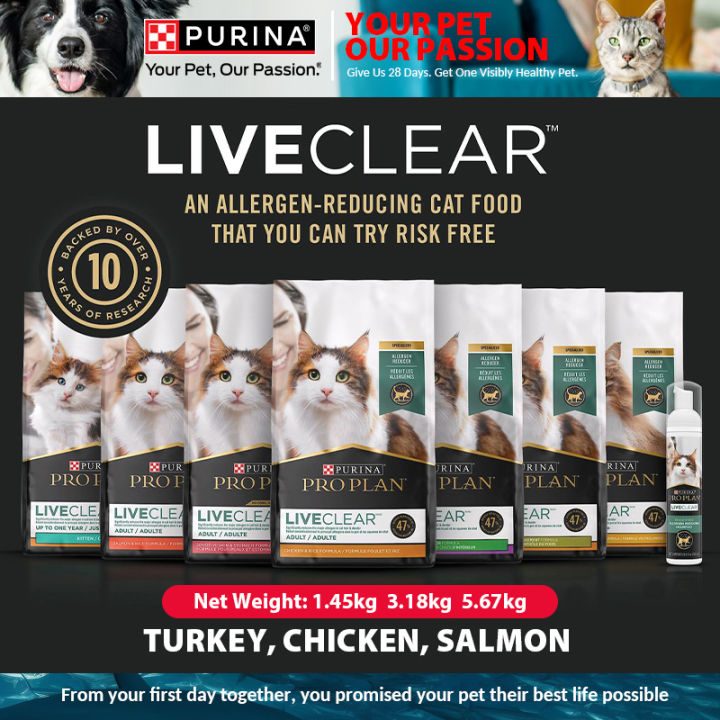 Purina Pro Plan LiveClear Cat Food | Lazada PH