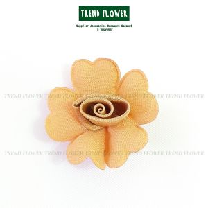 Bunga Kain Cokelat aksesoris hiasan seserahan souvenir pernikahan murah