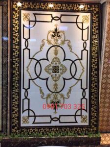 Thảm gạch phòng khách sang trọng