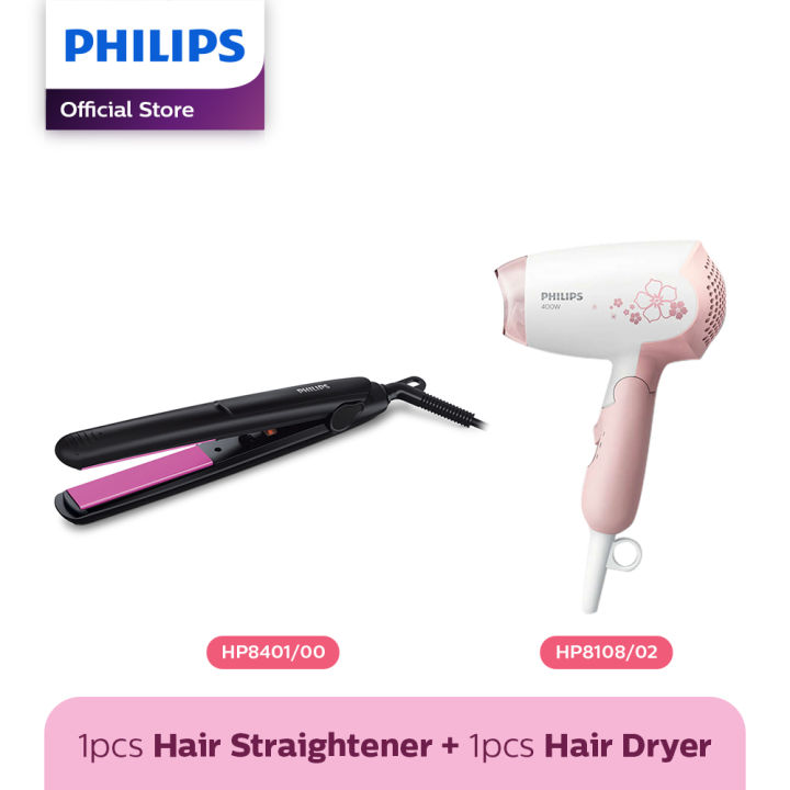 Philips Beauty Set Hair Dryer Straightener (Pengering Catokan)  Lazada Indonesia