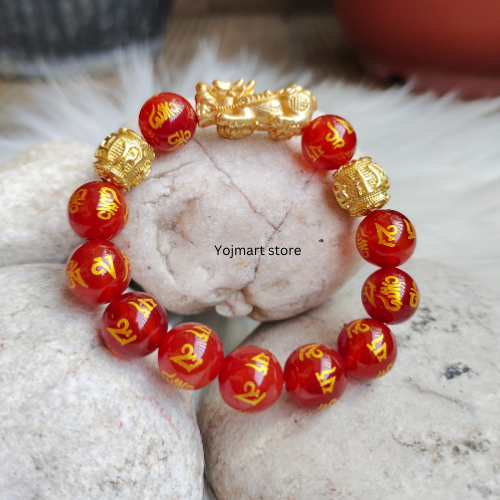 Piyao Bracelet Meaning Red Bracelet From Tibet Feng Shui Carnelian
