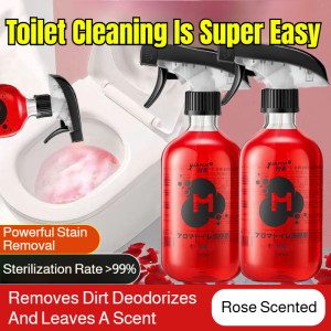 Rose Long Lasting Fragrance Toilet Bowl Cleaner Toilet Bowl Cleaner Soft Rose Long Lasting
