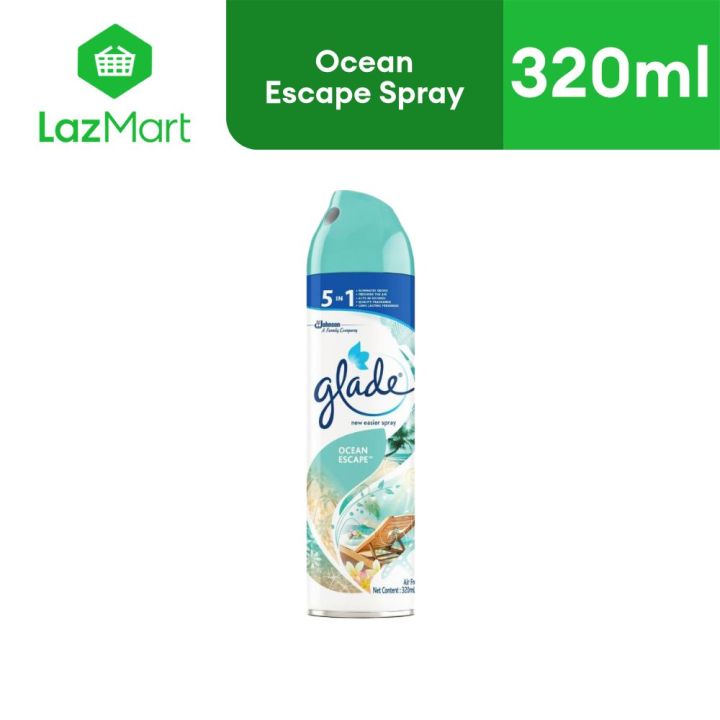 Glade Air Freshener Ocean Escape 320ml Lazada PH glade-air-freshener-ocean-escape-320ml-lazada-ph