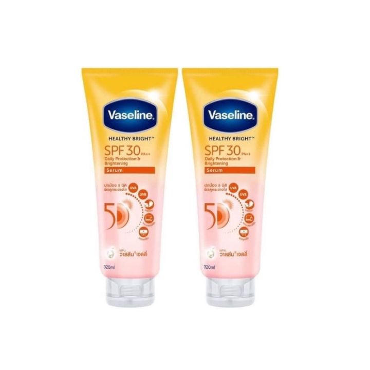 320ml Vaseline Healthy Bright Serum Spf30 Pa Sun Pollution Protection 320ml Lazada 3340