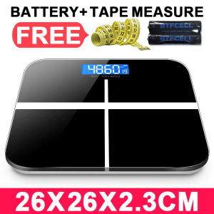 Weight Scale High Accuracy Body Fat Intelligent Home Small Body Scale Weight Loss Dormitory Weighing Scale High Accuracy Electronic Weighing LCD HD Display