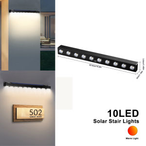 Solar Sign Light Wall lamp2Pack Set of Solar Outdoor Sign Light with Automatic Charging and Automatic on/Off Function Suitable for Billboard Display LightsBackyard Fence Landscape Lights