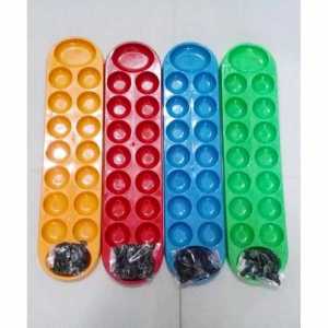 Mainan congklak Jumbo mainan tradisional anak congklak plastik ukuran besar 60CM