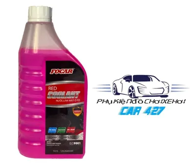 Nước mát động cơ Ôtô ( Đỏ 850ml) Focar CN Đức