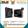ASUS TUF GAMING B450M-PLUS II , AMD B450 (AM4) mATX gaming motherboard with M.2 support, AI Noise-Canceling Microphone, HDMI, DVI-D, USB 3.2 Gen 2 Type-A, USB 3.2 Gen 1 Type-C, Aura Sync support ( B450M PLUS II ). 