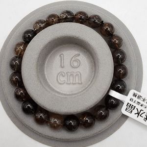 (SG Seller Ready Stocks) Premium Grade Black Gold Super Seven Quartz Bracelet 9mm+ (with Certification)