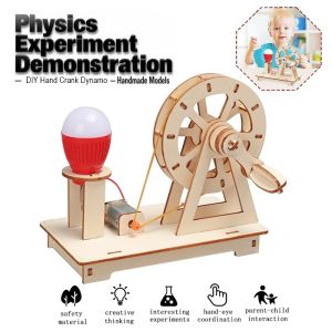 Projek RBT KSSR KSSM - DIY Engkol Tangan Generator - STEM Reka Bentuk Teknologi Tahun 5 / Hand Crank Dynamo Kit Science