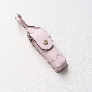 Bao Da Đựng Son Da Bò Thật Pink Ohara