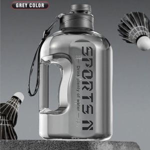 SAVIA Outdoor Gym 1700ml/2700ml Precise Scale Various Sizes Food Grade Plastics Sports Water Cup Male Water Cup Fitness Drinking Cups Sports Water Bottle