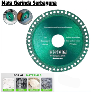 Mata Gerinda Cakram Pemotong Kaca Kayu Besi Mata Gerinda Diamond Keramik Serbaguna